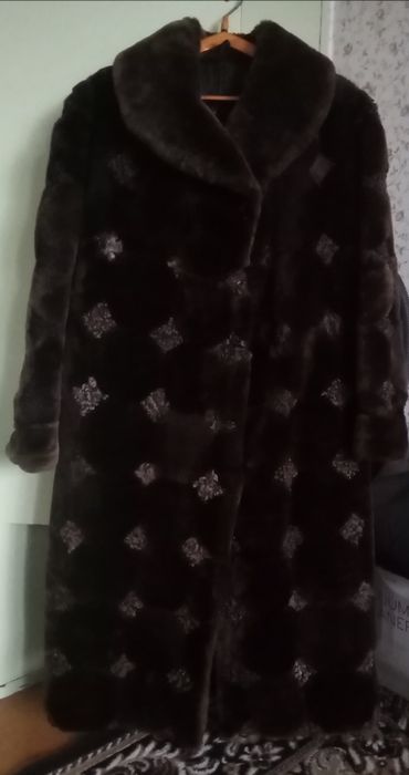 Шуба цигейковая б/у