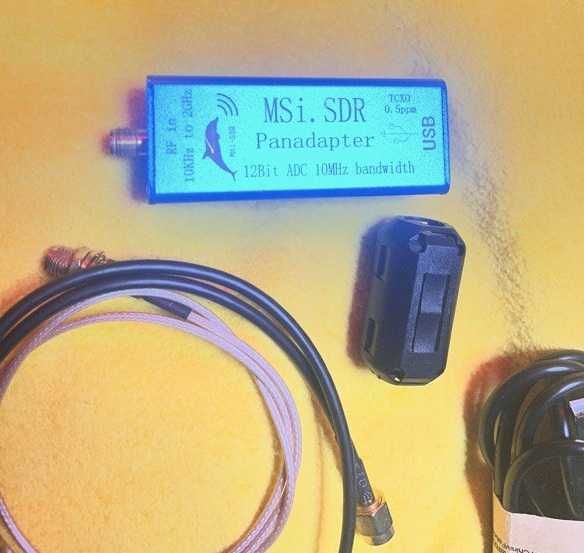 SDR receiver pt PANADAPTER