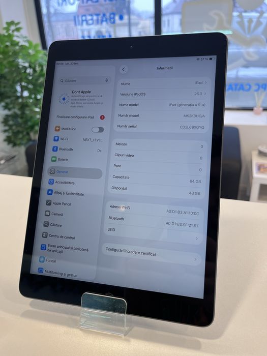 iPad Gen 9 2021-imprcabil-64GB-GATANTIE