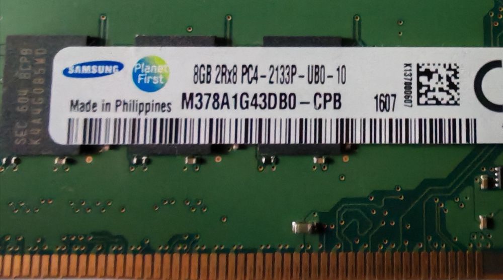 Memorie RAM PC DDR4 16GB 2 x 8GB 2133MHz Samsung