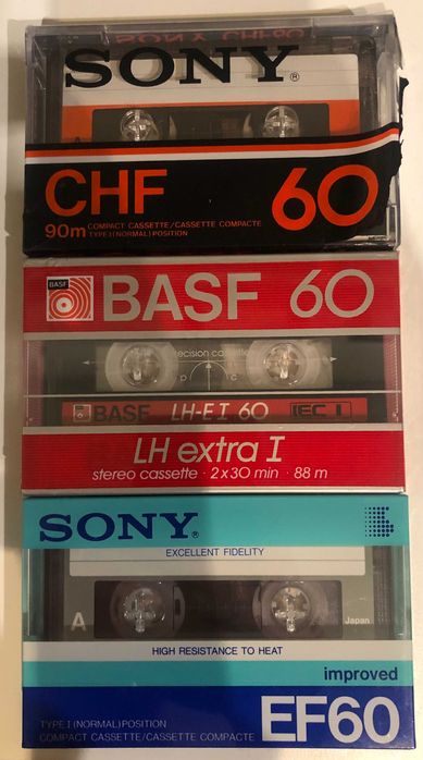 Нови оригинални аудио касети