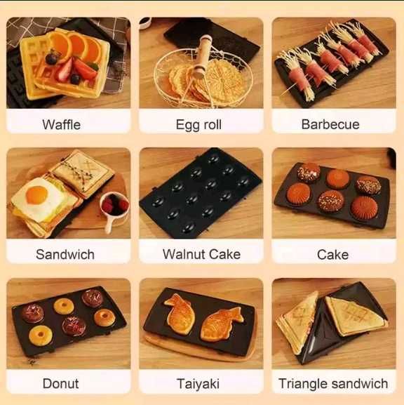 Вафельница SONIFER SF-6123 pc18