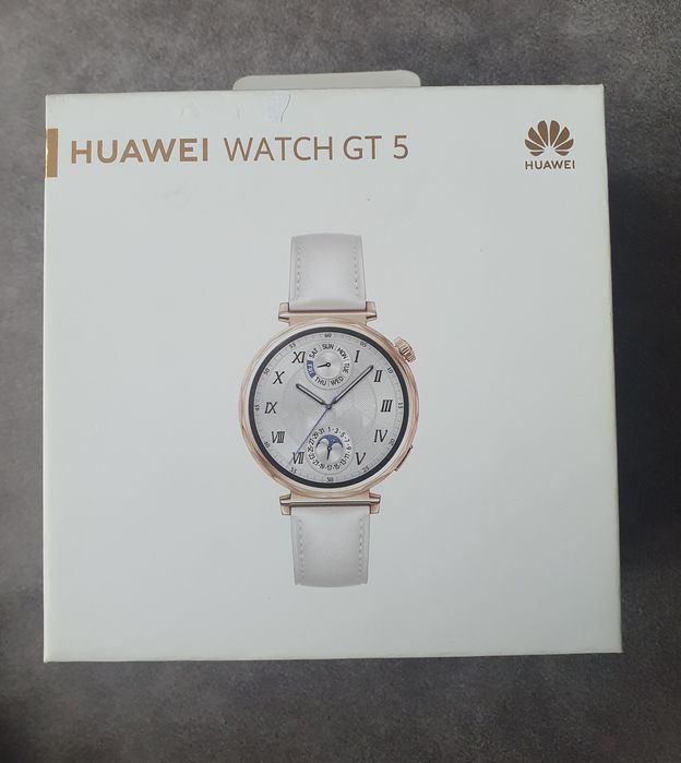 HUAWEI WATCH GT 5 WHITE JNA-B19L White Composite Leather Strap 41 MM