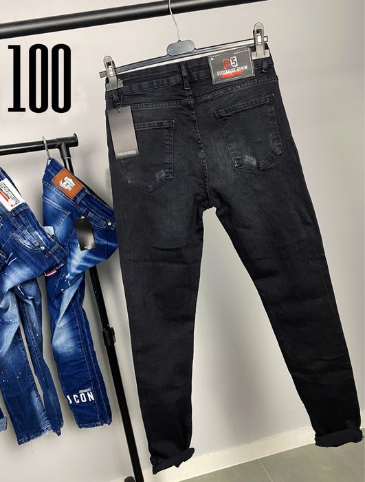 Dsquared дамски черни дънки