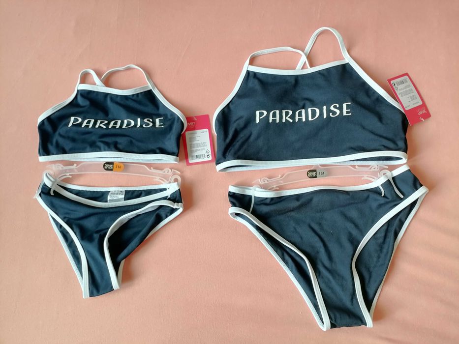 Комплект от два броя бански с размери 116см и 164см