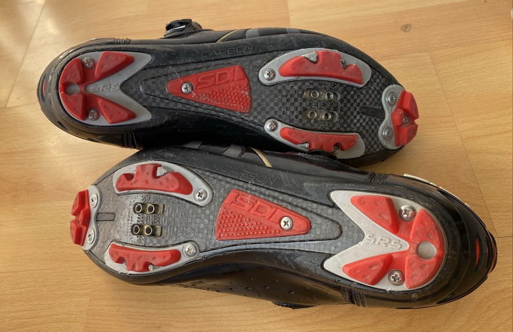 pantofi Sidi Dragon 2 SRS Carbon nr. 44 27cm CX MTB Gravel