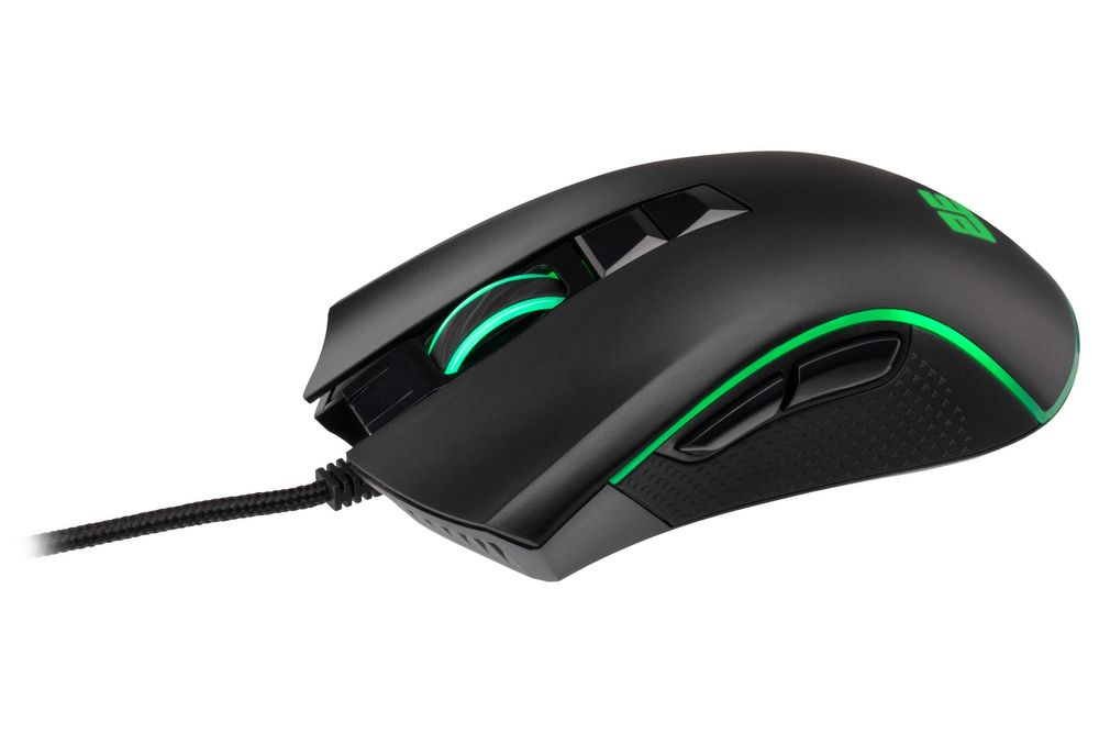 Мышь игровая 2E Gaming MG340 WL, RGB USB Black