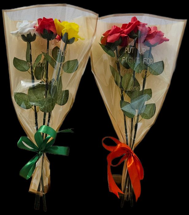 Букет. Мыльная роза.