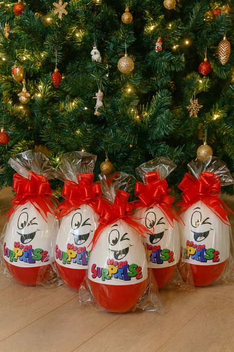 Киндер бокс подарок новогодний сладости