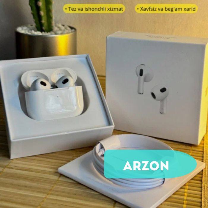 YENGI ! Aipods 3 Premium Version | Garantiya | Dostavka !
