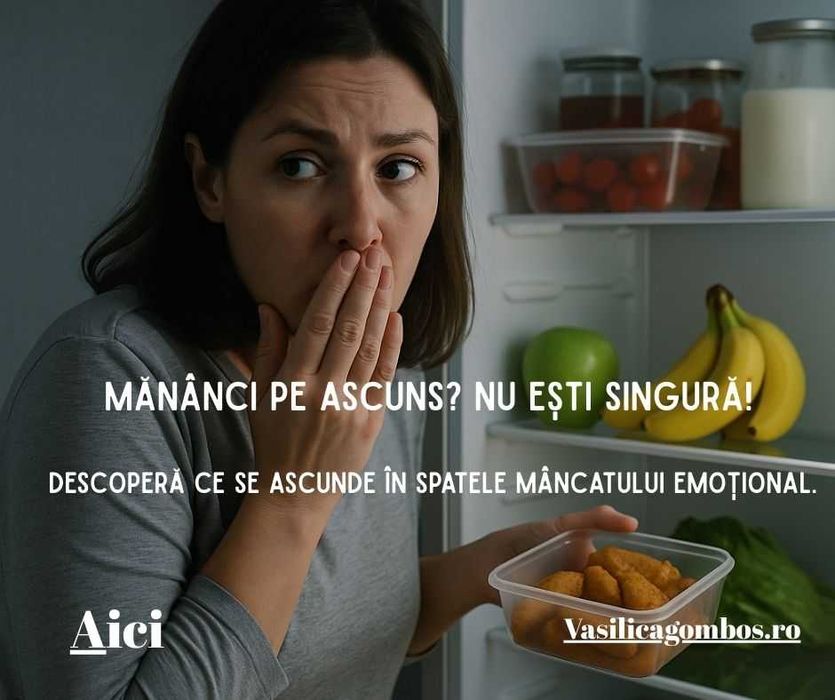 Eliberează-te de MÂNCATUL EMOȚIONAL și scapă de KILOGRAME!