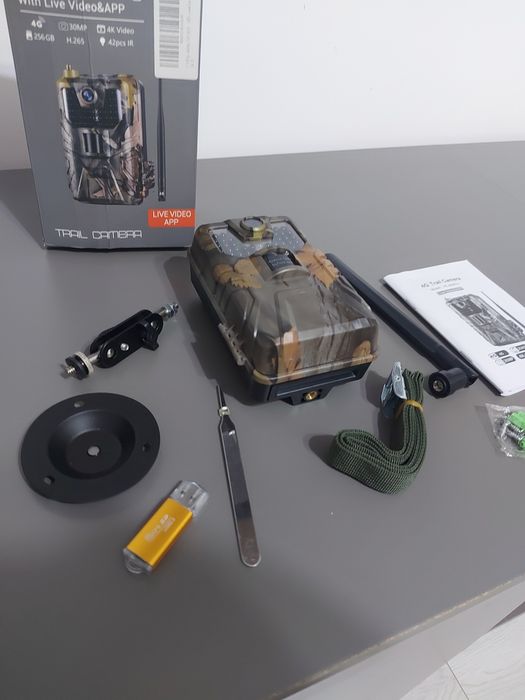 Camera Vânătoare HC-900Pro 4G Live video App -Noua-