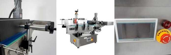 Masina automata pentru etichetat sticle si borcane