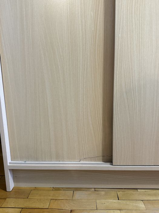 Гардераб, компактен с две плъзгащи врати