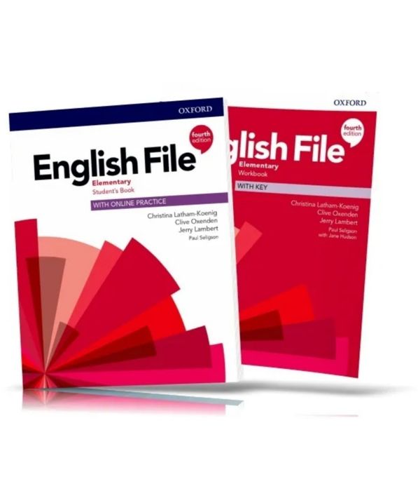 Доставка. 4th edition English File без диска