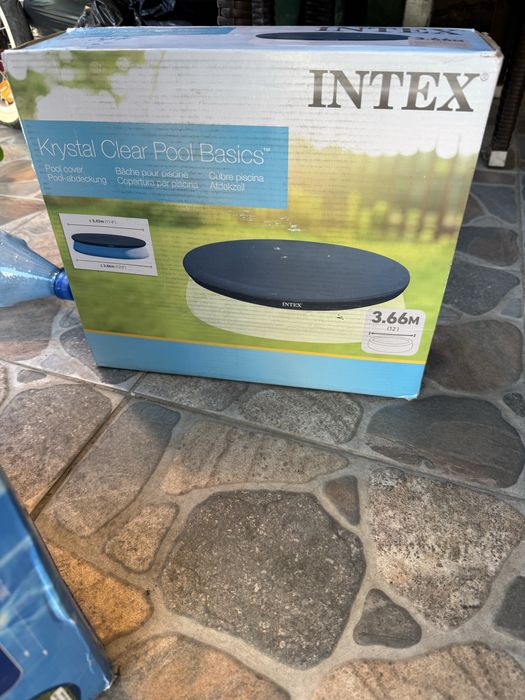 Piscina mare cu pompa si capac