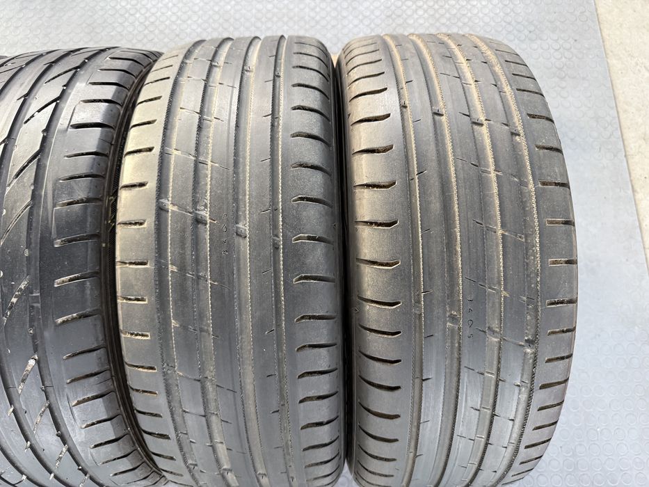 4бр. Летни Гуми С Борд 215/45ZR/17 -NOKIAN+SAILUN- DOT:0524+5119- 5.4мм+5.6мм