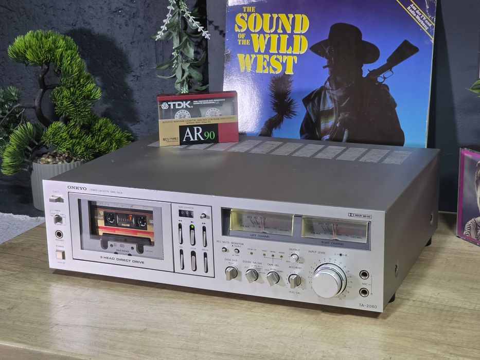 Casetofon deck ONKYO TA-2060, direct drive, 3 head, accubias, fade out