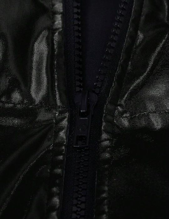 Мъжко ватирано палто с качулка и
 джоб, свободно кроене, есенно
Зимно