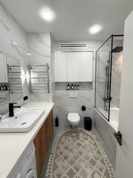 Аренда 2 комнатной 50кв² в ЖК Akay City,Дархан,Хамид Алимджан