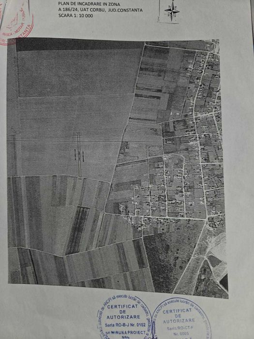 Teren de Vanzare 5,000 Metri Patrati - Satul Vadu Judetiul Constanta