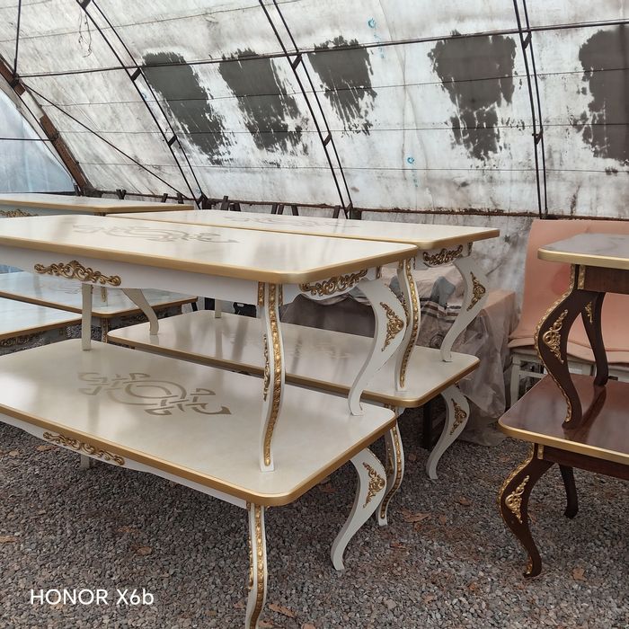 Все из дерева дачные комплекты качели журнальные столики