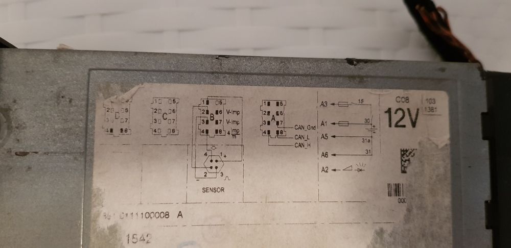 Tahograf Siemens DEFECT