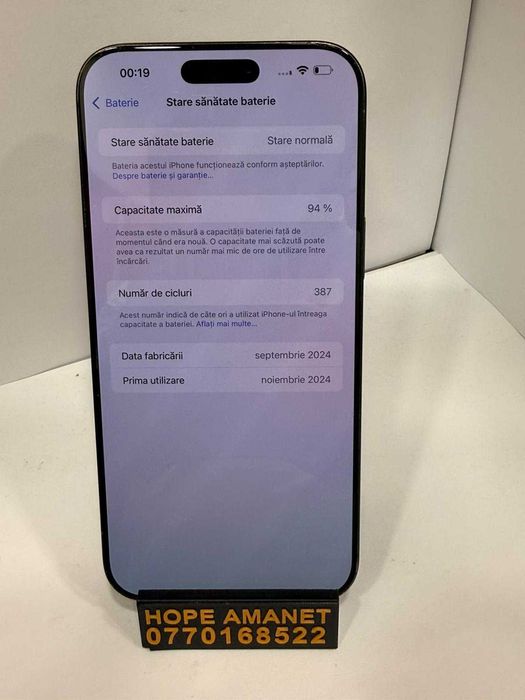 Hope Amanet P1 / Iphone 16 Pro Max #36735