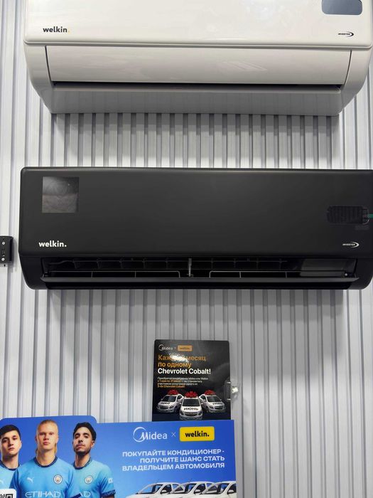 Кондиционер General Black  - 9,000 Btu от Welkin  / Inverter