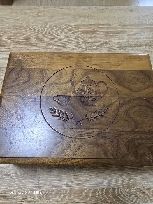 Дървена кутийка за пури