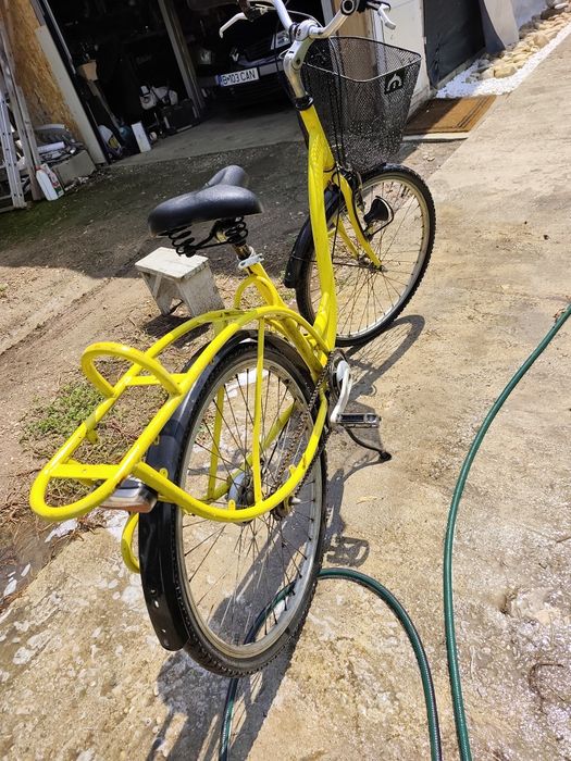 Bicicleta pegas cu frana pe tambur