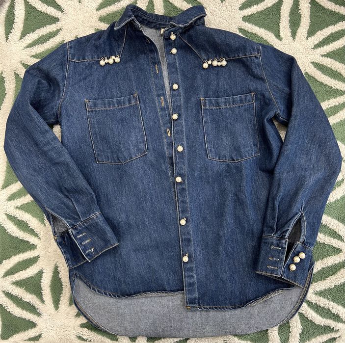 Джинсовая рубашка