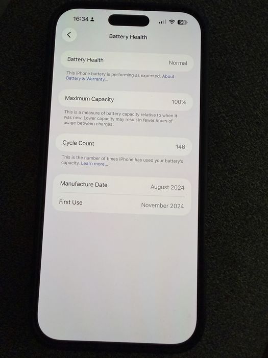 Iphone 16 Pro Max - 1TB - 100% baterie