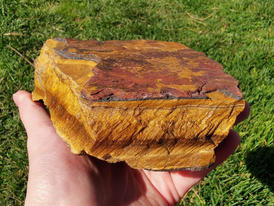 Тигрово око Хризопраз Лапис лазули - големи необработени камъни