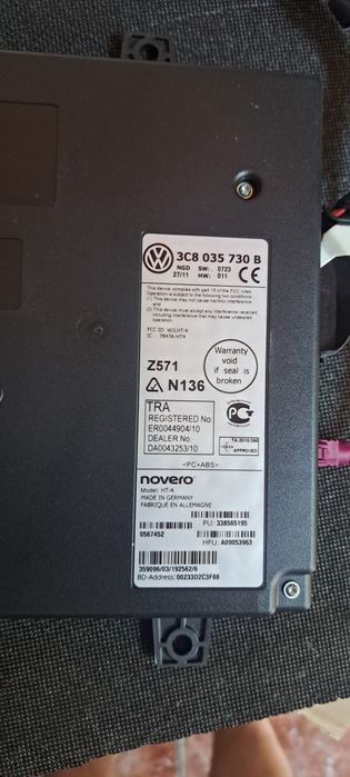 Bluetooth VW ,Skoda, Seat 5K0 035 730 B sau A 7P6 035 730 N