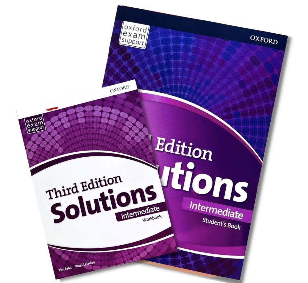 Solutions 2rd edition pre-intermediate ВСЕ УРОВНИ ВСЕ ИЗДАНИЯ: 1 100 тг. -  Книги / журналы Алматы на Olx