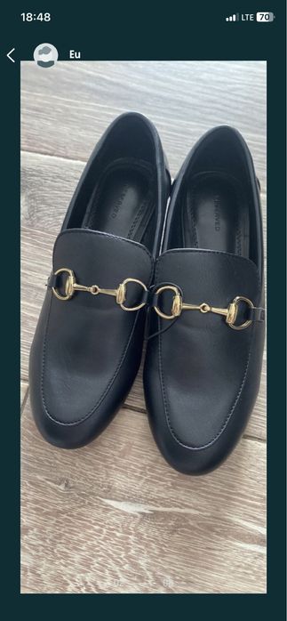 , Botine Stradivarius 36 si botine din piele mas 36