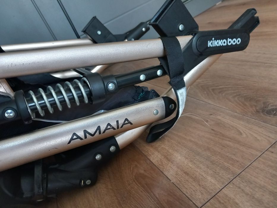 Carucior transformabil 3 în 1 KikkaBoo Amaia  Dark Grey