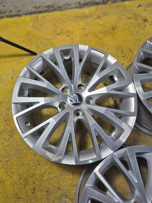 4 Jante Aliaj 5x112 17'' OEM Skoda Octavia Superb Karoq Kodiaq