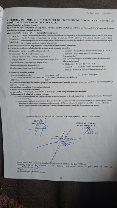 De vinzare teren stradal sos petricani 11 ml deschidere