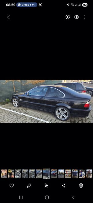 Dezmembrez BMW E46 coupe 323CI