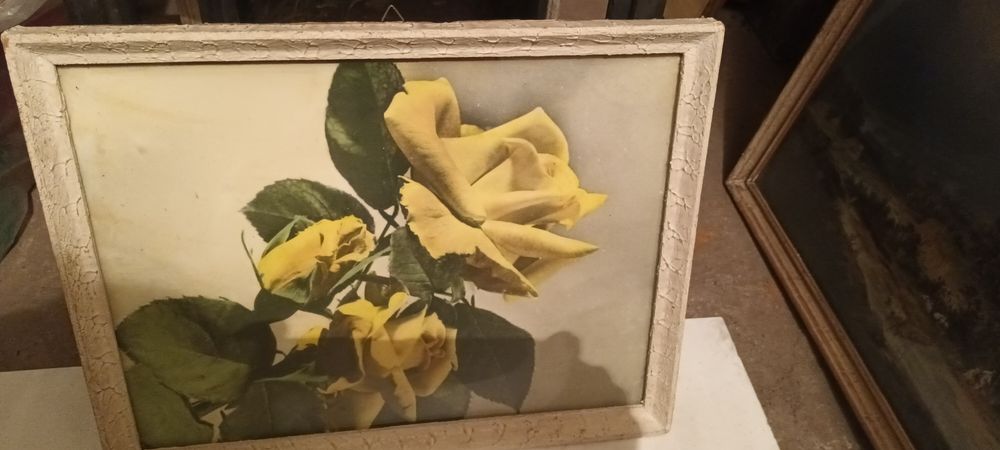 Картини с рамки и снимки с рамки от 1960г,стъкла и гръб