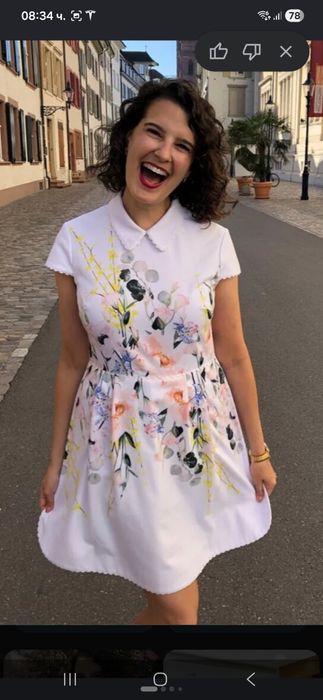 Рокля рокли Ted Baker размер С - М Ted Baker 2 3 Pause Jeans
