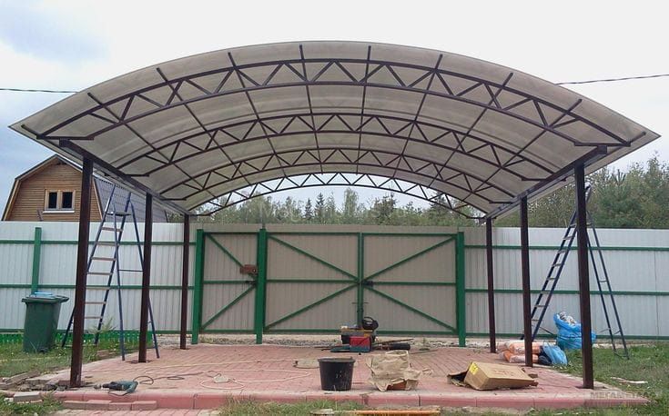 Теневые навесы для дома