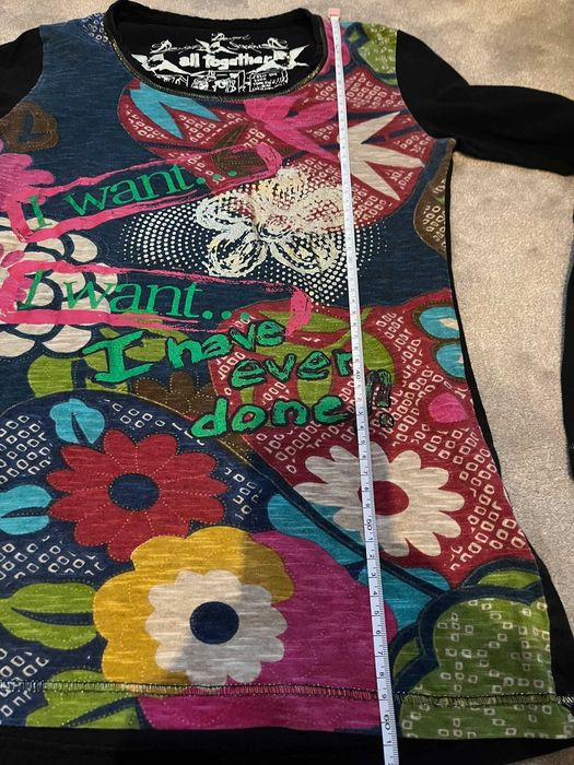 Bluza cu imprimeu DESIGUAL