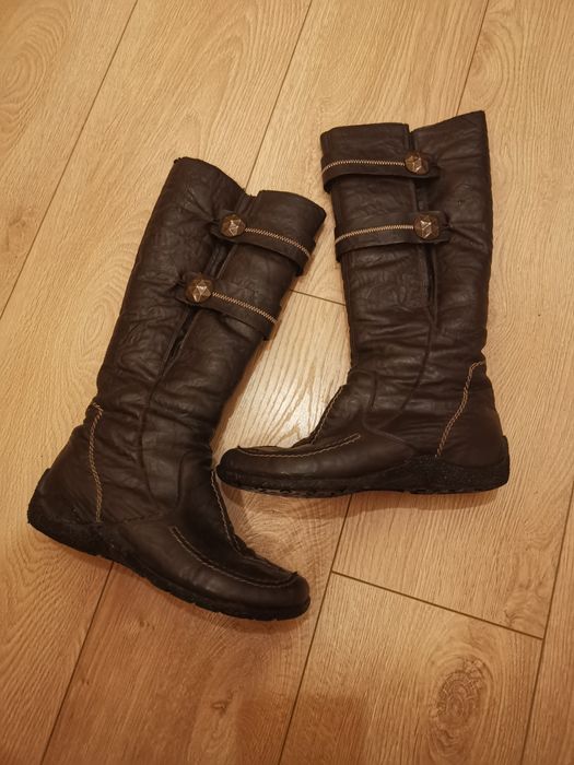 Стилни ботуши Geox, боти Tamaris и ботуши Rieker