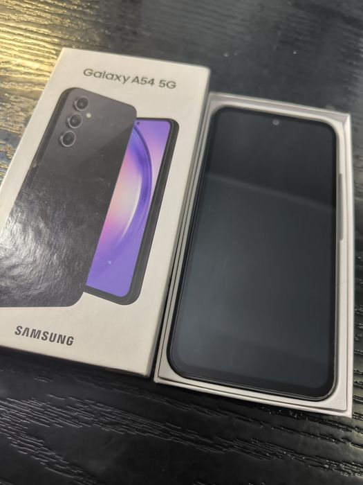 Samsung a54 5G negru, aspect ok, la cutie