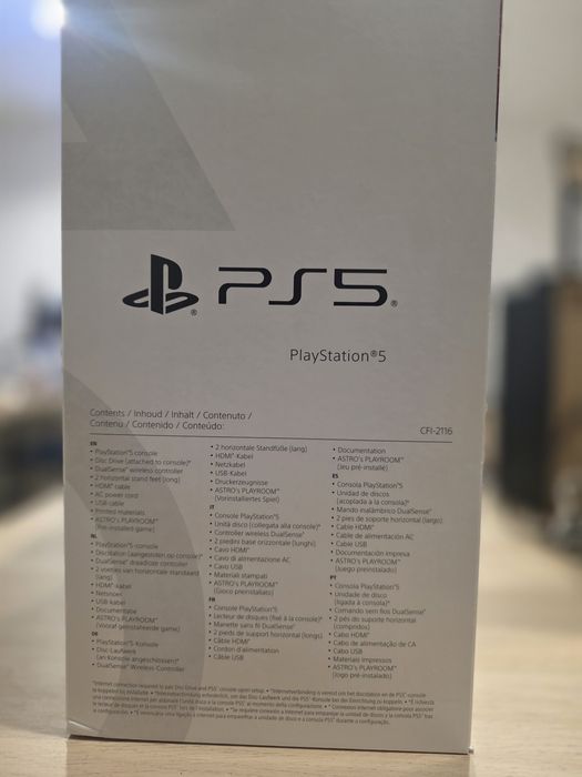 Vindem Playstation 5 sigilat Slim 1TB Disc Ed. Se ofera factura cu TVA