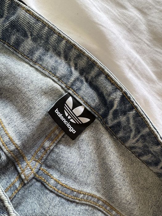 Adidas x Balenciaga stripe jeans