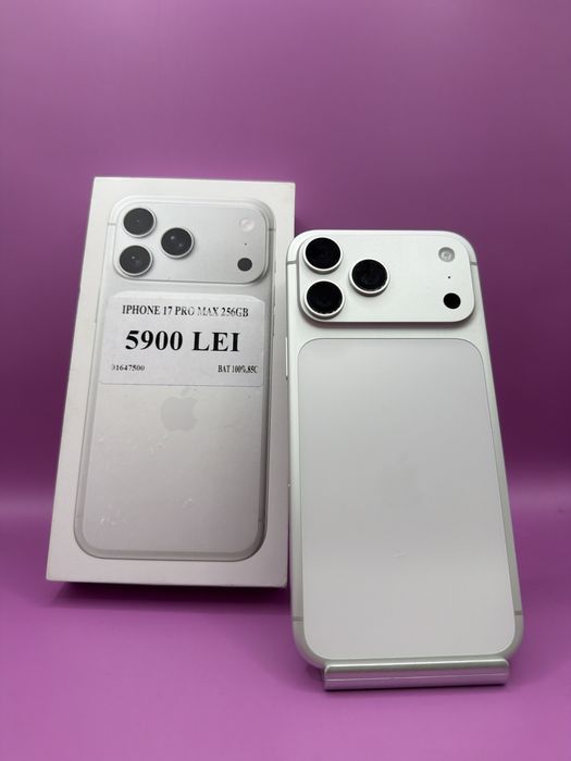 Iphone 17 pro max 256Gb •Matei Amanet Margeanului•0164